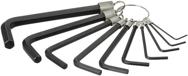 8pc Long Spherical Hex Key Set