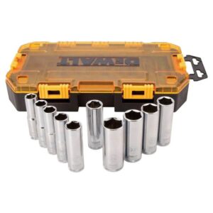 10pc 12 Deep Socket Set