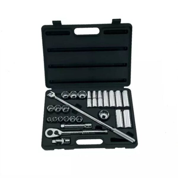 12dr 26pcs Round Head Ratchet Set Imperial