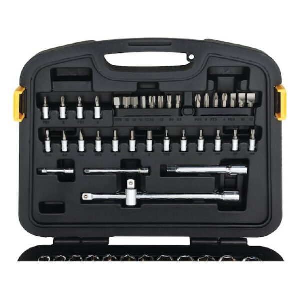 86pc 14 & 12 Sq.dr. Socket Set-6pt Met